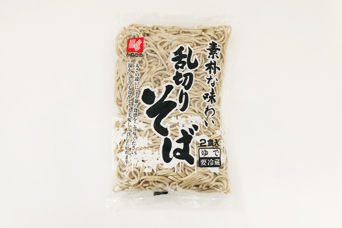 素朴な味わい乱切りそば